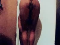 Bend over scat